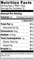 Nutrition Facts