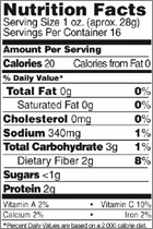 Nutrition Facts