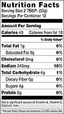 Nutrition Facts