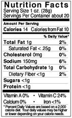 Nutrition Facts